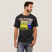 ルート66オクラホマ Tシャツ (正面フル)
