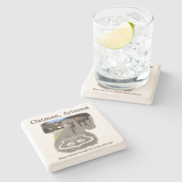 ルート66オットマンアリゾナ・バロス通り ストーンコースター