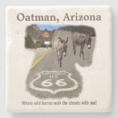 ルート66オットマンアリゾナ・バロス通り ストーンコースター (正面)