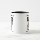 ルート66オットマンアリゾナ・バロス通り マグカップ (中央)