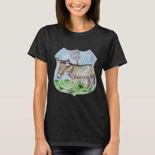 ルート66オータマンロバ Tシャツ