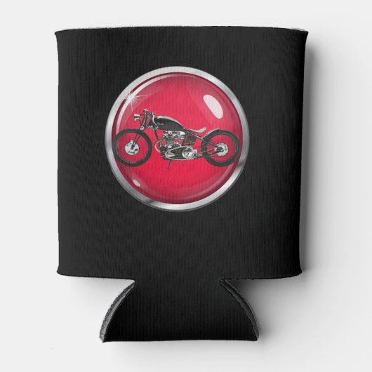 ルート66オートバイクーラーボックスホルダー – srf 缶クーラー (正面)