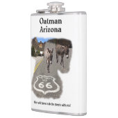 ルート66オートマンアリゾナバロスオンザ通りコーヒー フラスク (左)