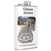 ルート66オートマンアリゾナバロスオンザ通りコーヒー フラスク (右)