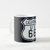 ルート66カリフォルニア コーヒーマグカップ (正面左)