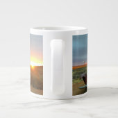 ルート66サンセットマグ ジャンボコーヒーマグカップ (裏面)