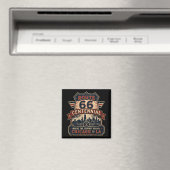 ルート66シカゴ100周年記念のお土産 マグネット (インサイチュ (食洗機))