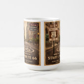 ルート66スタート地点 シカゴ コーヒーストップ コーヒーマグカップ (中央)