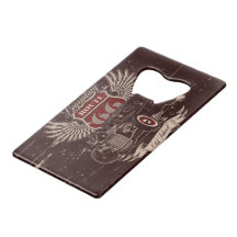 ルート66ステンレス鋼ボトルオープナー