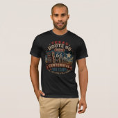 ルート66テキサス100周年記念アパレル Tシャツ (正面フル)