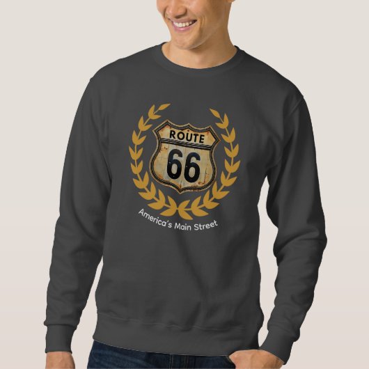 ルート66デザイナー スウェットシャツ (正面)