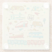 ルート66ハッピーキャンパー ガラスコースター (裏面)