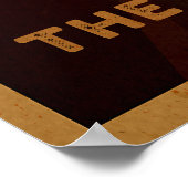 ルート66ポスター – レトロ風光明媚なドライブアート ポスター (角)