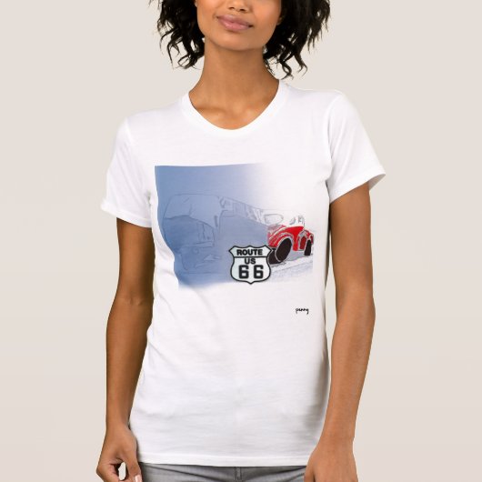 ルート66レディースTシャツ Tシャツ (正面)