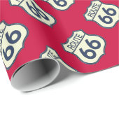 ルート66ヴィンテージギフト紙 ラッピングペーパー (ロールコーナー)