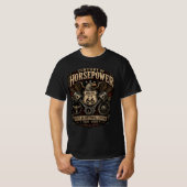 ルート66創立100周年記念イーグル・バイカー・ロードウェア Tシャツ (正面フル)
