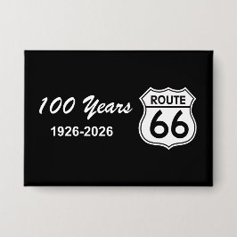 ルート66創立100周年記念 缶バッジ