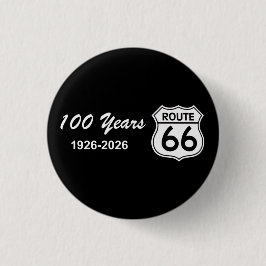ルート66創立100周年記念 缶バッジ