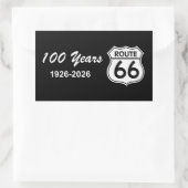 ルート66創立100周年記念 長方形シール (バッグ)