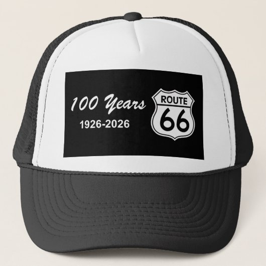ルート66創設100周年記念 キャップ (正面)