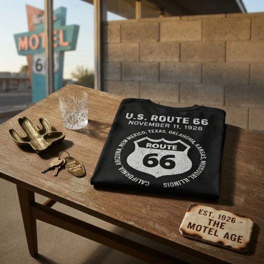 ルート66号線 Tシャツ
