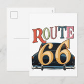 ルート66米 シーズンポストカード (正面/裏面)