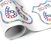 ルート66色のしぶき! ラッピングペーパー (ロールコーナー)