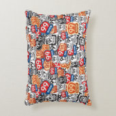 ルート66道路標識 アクセントクッション (正面(垂直))