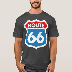 ルート66風化 Tシャツ