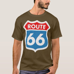 ルート66風化 Tシャツ