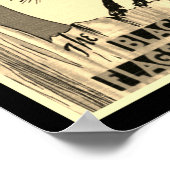 ルート66黒猫カフェ ポスター (角)