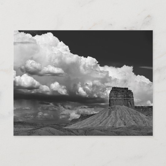 ルート666からの煙突の岩 ポストカード (正面)