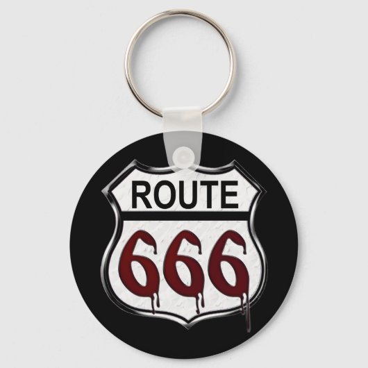 ルート666 キーホルダー (正面)