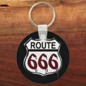 ルート666 キーホルダー (正面)