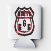 ルート666 缶クーラー (裏面)