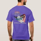 ルート66 アメリカ250周年記念フラグTシャツ Tシャツ (裏面)
