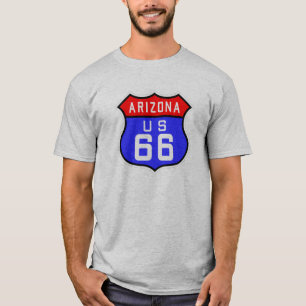 ルート66 -アリゾナ Tシャツ