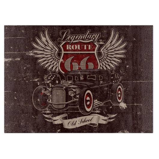 ルート66 カッティングボード (正面)