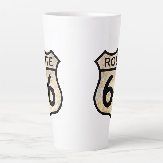 ルート66 カフェラテマグ (正面)