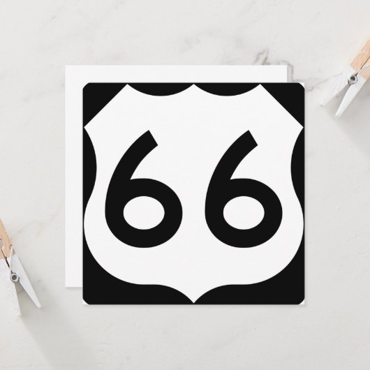 ルート66 カード (正面/裏面インサイチュ)