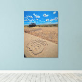 ルート66 キャンバスプリント (インサイチュ (ウッドフロア))