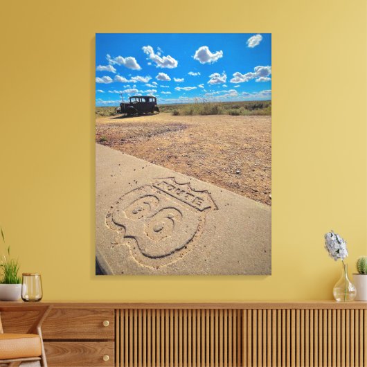 ルート66 キャンバスプリント (インサイチュ (リビング))