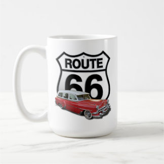 ルート66 クラシックカー コーヒーマグカップ