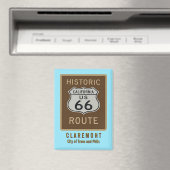 ルート66 クラーモント 冷蔵庫マグネット マグネット (インサイチュ (食洗機))