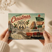 ルート66 クリスマス消印 トラベルキープス ポストカード