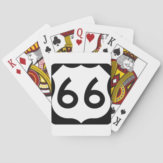 ルート66 トランプ (裏面)