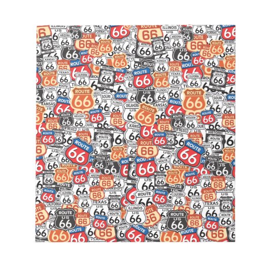 ルート66 ノートパッド (正面)