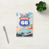 ルート66 ビンテージ 旅行 ポスター ポストイット (オフィス)