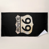 ルート66 ビーチタオル (正面)