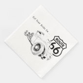 ルート66 ペーパーナプキン (コーナー)